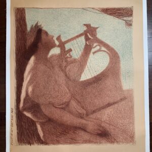 Exposition d'Art Francais - Art by Henri Martin (1906) 35.75x48 French Art Exposition Poster LB