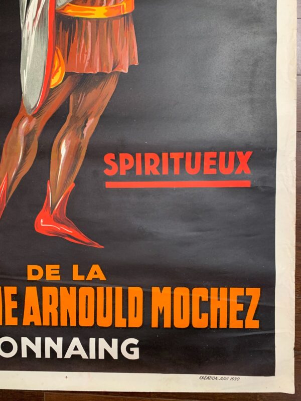Bieres de Garde - Art by Le Clercq (1930) 31.5x47 Belgian Advertising Poster - Image 4
