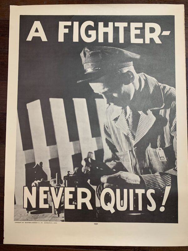 Propaganda Strikes - Very Rare Set of 9 (1943) 21x28 US WWII Posters - Image 7