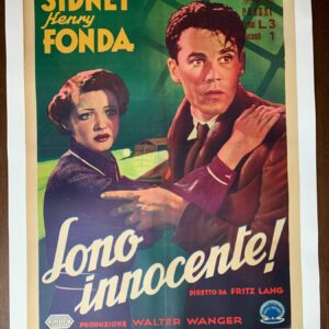 You Only Live Once - Boonie & Clyde Inspiration (1937) 27.5x39.375 Italian Movie Poster LB