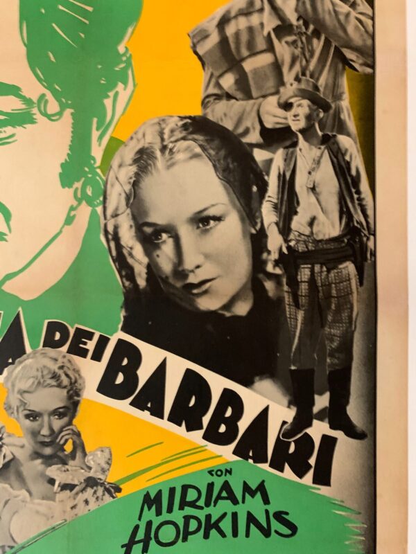 Barbary Coast - Edward G. Robinson (1935) 27.5x39.375 Italian Movie Poster LB - Image 5