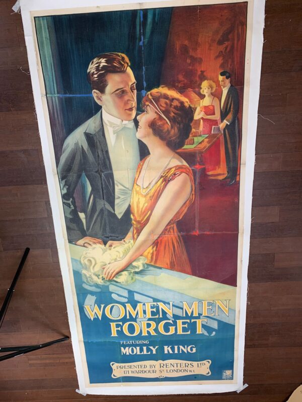Women Men Forget (1920) UK Three Sheet Movie Lithograph Poster LB - Image 2