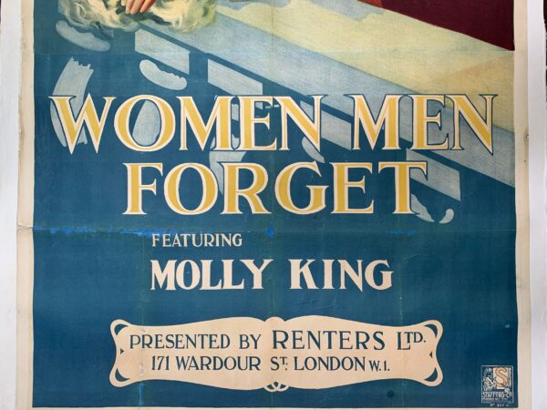 Women Men Forget (1920) UK Three Sheet Movie Lithograph Poster LB - Image 6