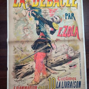 Le Debacle - Art Paul de Semant (1880) 39x55 French Theater Litho Poster LB
