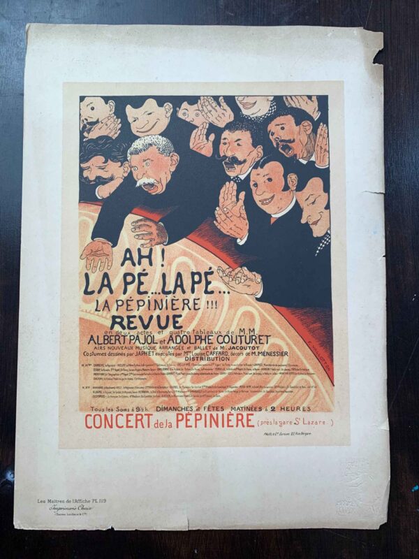 Les Maitres de l'Affiche (1898) 7 French Lithos #108,118,100,106,120,107,119 - Image 7