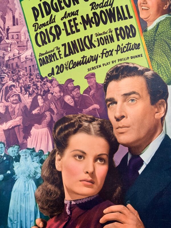How Green Was My Valley - Best Picture (1941) US Insert Movie Poster - Image 5