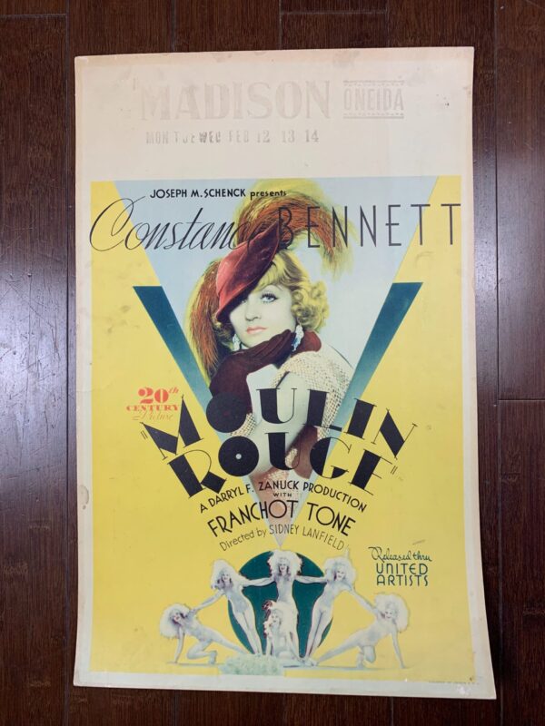 Moulin Rouge (1934) US Window Card Movie Poster - Image 7