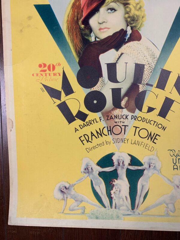 Moulin Rouge (1934) US Window Card Movie Poster - Image 3