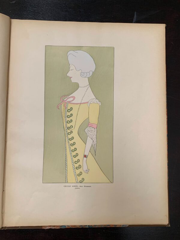 Editions De La Revue Blanche 'Nos Actrices' - Art Leonetto Cappiello (1899) 18x14 French Hardcover Book - Image 7