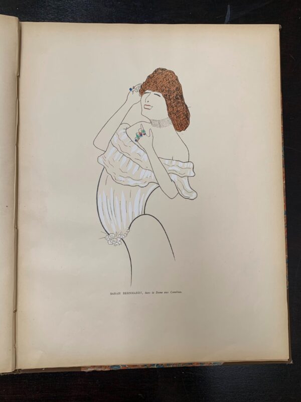 Editions De La Revue Blanche 'Nos Actrices' - Art Leonetto Cappiello (1899) 18x14 French Hardcover Book - Image 9