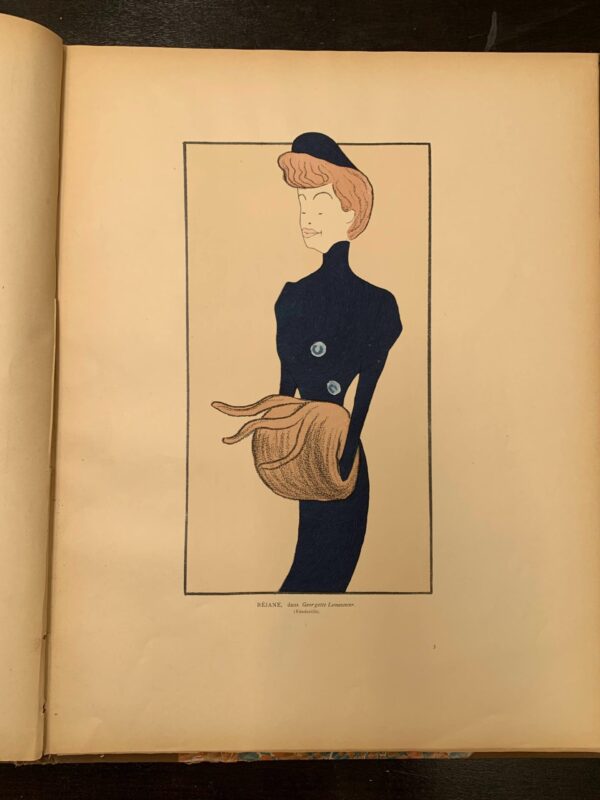 Editions De La Revue Blanche 'Nos Actrices' - Art Leonetto Cappiello (1899) 18x14 French Hardcover Book - Image 10