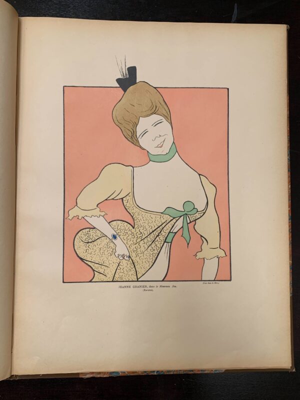 Editions De La Revue Blanche 'Nos Actrices' - Art Leonetto Cappiello (1899) 18x14 French Hardcover Book - Image 11