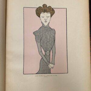 Editions De La Revue Blanche 'Nos Actrices' - Art Leonetto Cappiello (1899) 18x14 French Hardcover Book