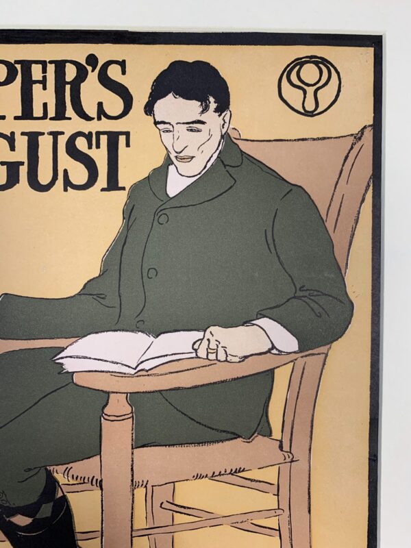 Harpers August - Art By Penfield (1898) 10.5x13.375 US Magazine Cover - Image 3