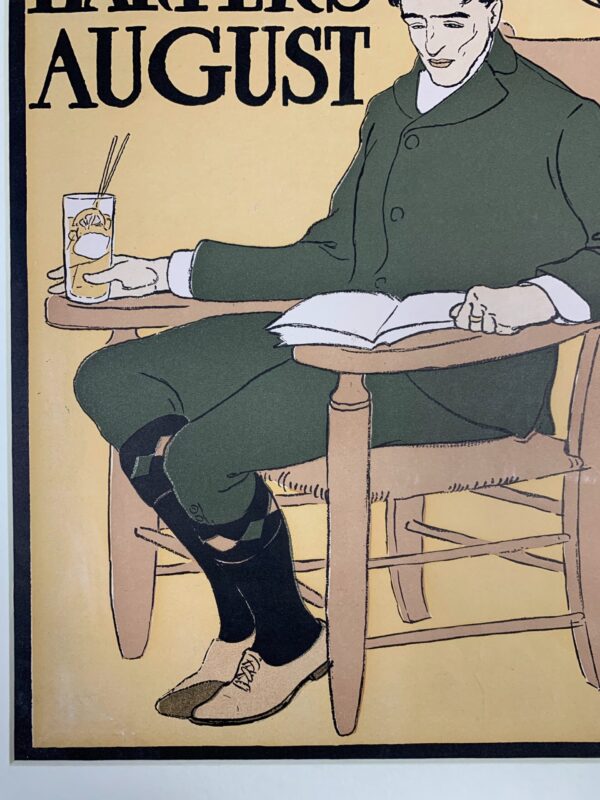 Harpers August - Art By Penfield (1898) 10.5x13.375 US Magazine Cover - Image 4