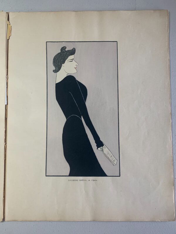 Nos Actrices Pas Cappiello (1899) 18x14 French Hardcover. First Edition. - Image 3