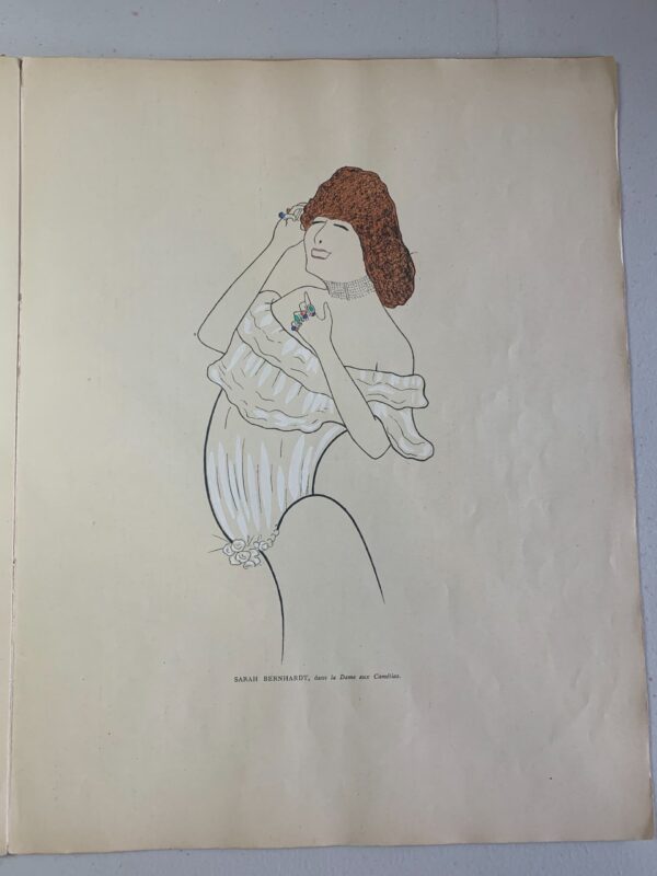 Nos Actrices Pas Cappiello (1899) 18x14 French Hardcover. First Edition. - Image 10