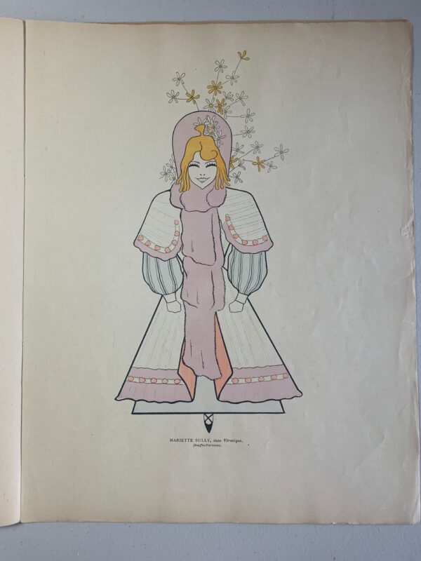 Nos Actrices Pas Cappiello (1899) 18x14 French Hardcover. First Edition. - Image 20