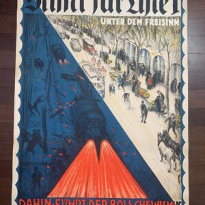 Stimt fur Lifte - Burkhart Mangold (1930) 36x50 Swiss Protest Poster