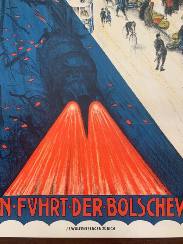 Stimt fur Lifte - Burkhart Mangold (1930) 36x50 Swiss Protest Poster - Image 4