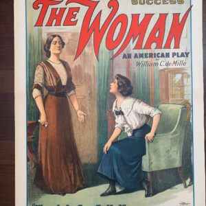 The Woman - Strobridge Litho (1905) 30x40 US Theater Poster