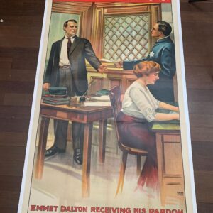 Last Stand of the Dalton Gang (1912) US Three Sheet Movie Poster LB