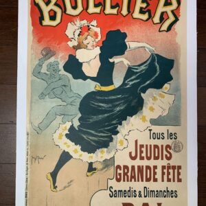 Bullier - Art by Georges Meunier (1895) 15.5x22.75 French Advertising Poster LB