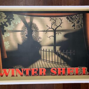 Winter Shell - Art by Edgar Ainsworth (1933) 30.5x45 UK Travel Poster LB