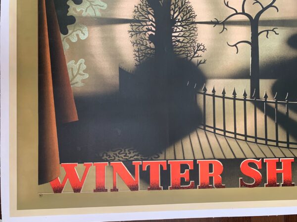 Winter Shell - Art by Edgar Ainsworth (1933) 30.5x45 UK Travel Poster LB - Image 4