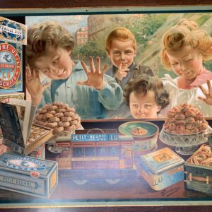 Lefevre-Utile - Art by Vincent Bocchino (1911) 20x26 French Advertising Poster on Board