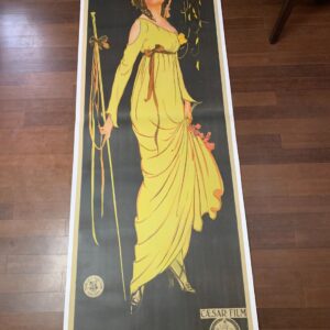 Tosca - Art by Tito Corbella (1918) 37x107 Italian Movie Poster LB