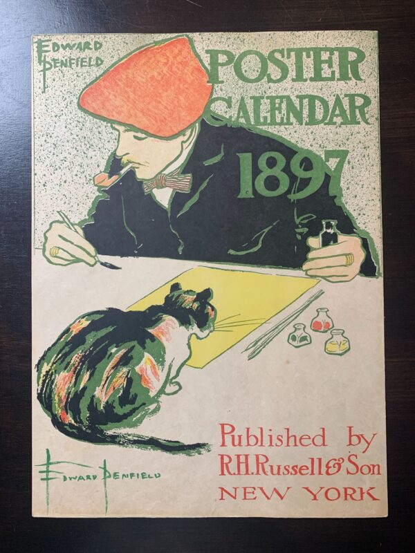 Poster Calendar - Art by Penfield (1897) 10x14 US Magazine Cover