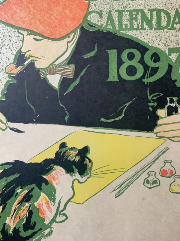 Poster Calendar - Art by Penfield (1897) 10x14 US Magazine Cover - Image 4