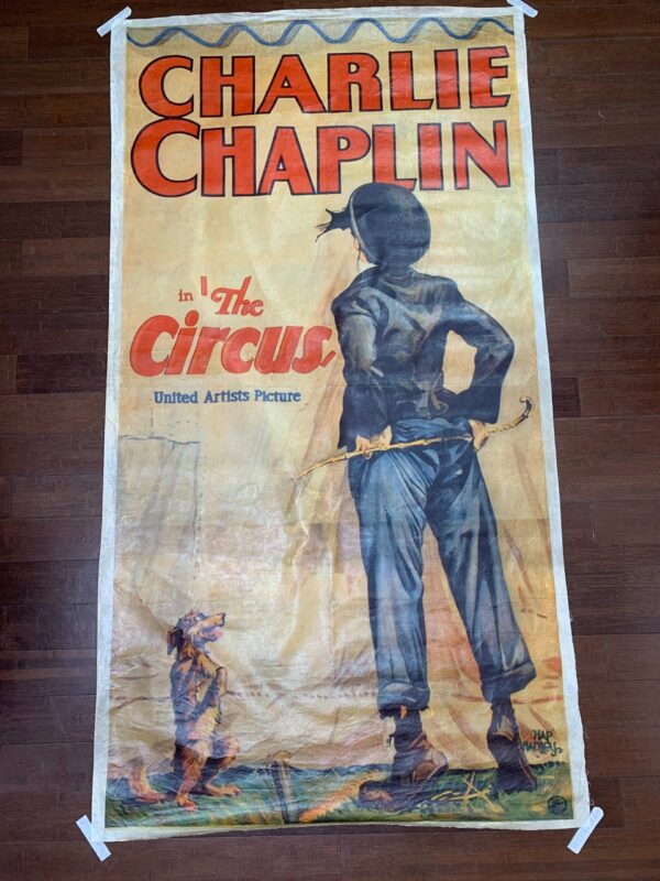 The Circus - Charlie Chaplin (r.1969) 40.75x76 US Movie Poster