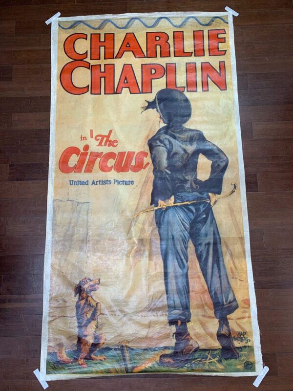 The Circus - Charlie Chaplin (r.1969) 40.75x76 US Movie Poster - Image 4