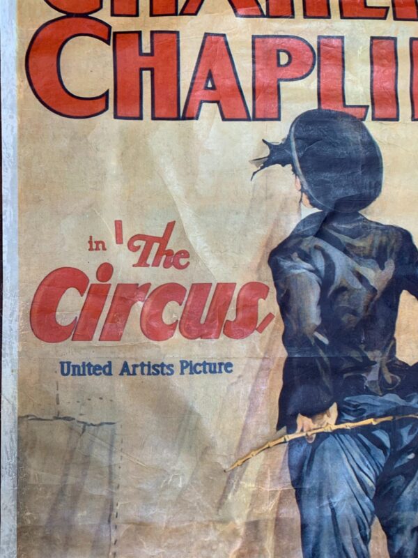 The Circus - Charlie Chaplin (r.1969) 40.75x76 US Movie Poster - Image 5