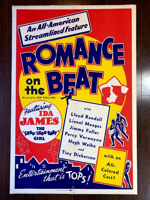 Romance On The Beat - Ida James (1953) US One Sheet Movie Poster LB
