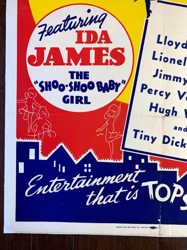 Romance On The Beat - Ida James (1953) US One Sheet Movie Poster LB - Image 2