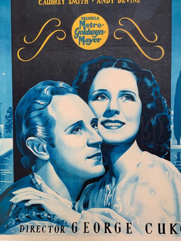 Romeo Y Julieta Aka Romeo And Juliet - Cukor, Howard, Shearer (1936) 27x40 Spanish One Sheet Movie Poster LB - Image 3