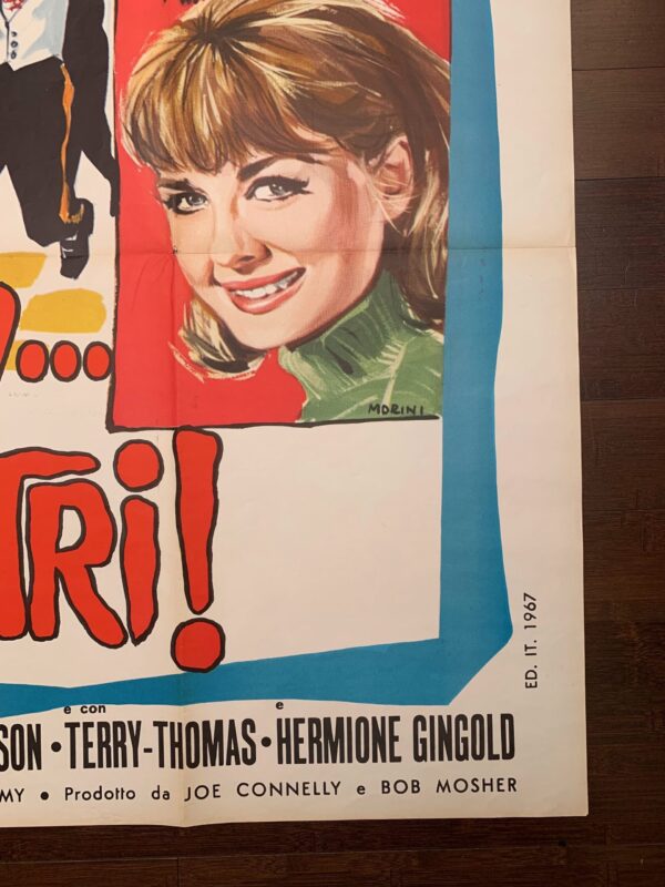 Munsters Go Home (1967) Italian 4 Fogli Movie Poster - Image 6