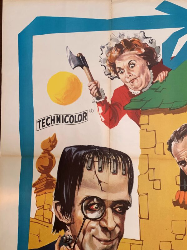 Munsters Go Home (1967) Italian 4 Fogli Movie Poster - Image 11