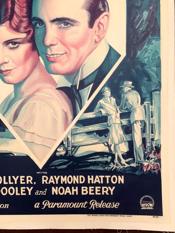 Honeymoon Lane - Eddie Dowling (1931) US One Sheet Movie Poster LB - Image 4