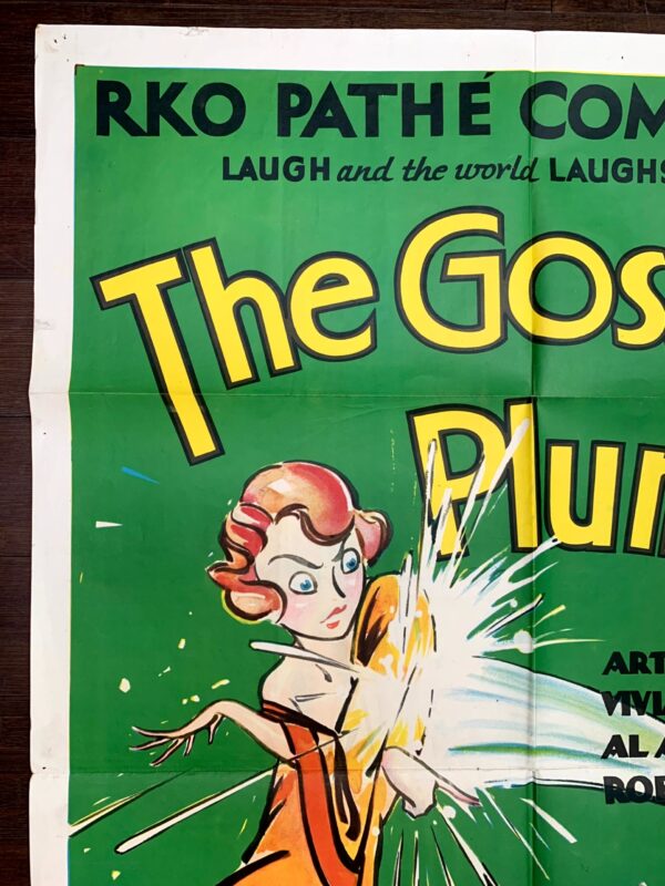 Gossipy Plumber - Pathe (1930) US One Sheet Movie Poster - Image 6