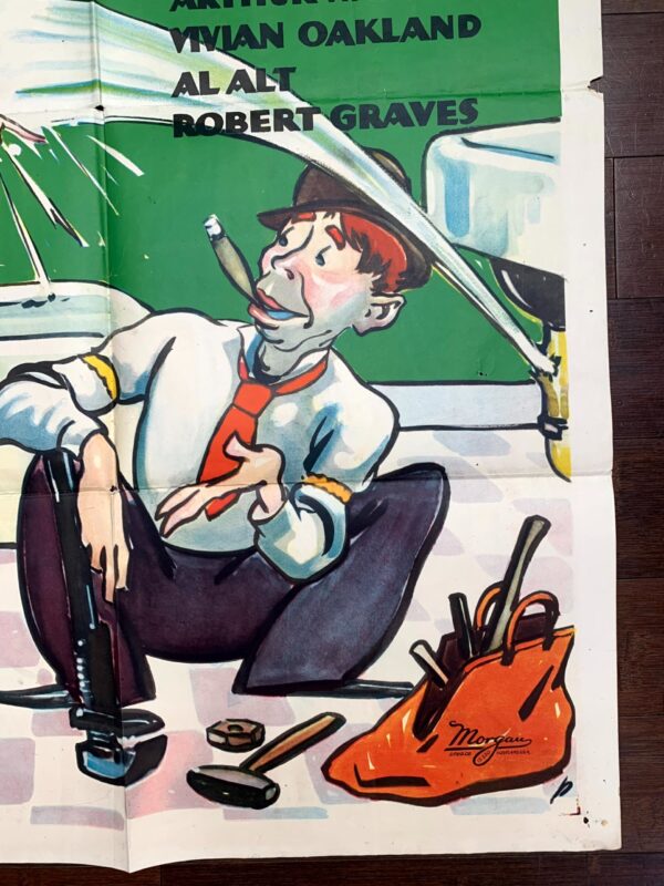 Gossipy Plumber - Pathe (1930) US One Sheet Movie Poster - Image 4
