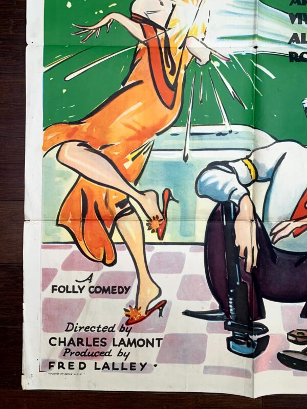 Gossipy Plumber - Pathe (1930) US One Sheet Movie Poster - Image 3
