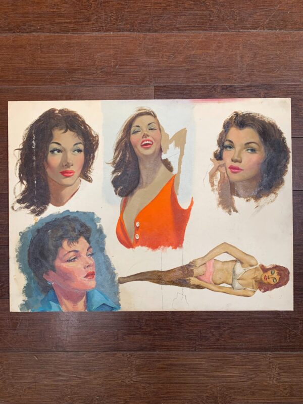 Kenneth S. Davies - Noted Illustration Artist (1950's) 14x20 US Artwork On Illustrator Board - Image 2