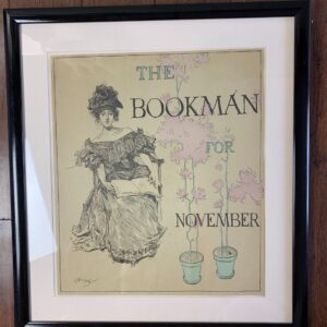 Bookman Magazine November - Art Howard Chandler Christy (1896) 14.5x17 US Magazine Cover