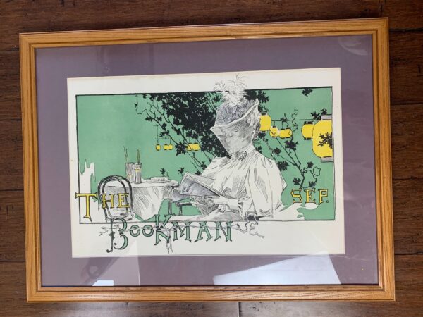 Bookman Magazine September - Art Howard Chandler Christy (1896) 13x19.75 US Magazine Cover