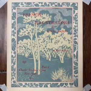 French Illustrators - Art By George Auriol Morin (1891) 12x16 US Magazine Poster Ad