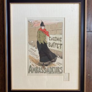 Ambassadeurs - Art By Lucien-Francois (1898) 8x12.25 French Poster - Framed